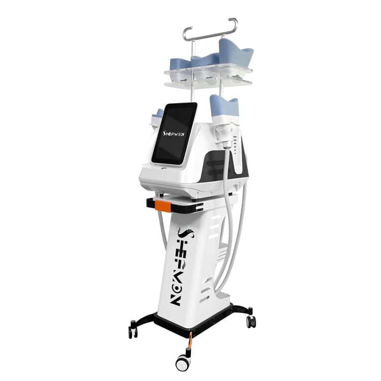 emsculpt voor en na binnenbalrollermachine voor bodysculpting S25 2 in 1 Cryolipolysis Endos Velapro Inner Ball Roller Massager Afslankmachine voor gewichtsverlies, Huidverjonging, Rimpelverwijderaar, Verstevigend